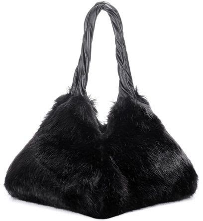 givenchy faux fur bag